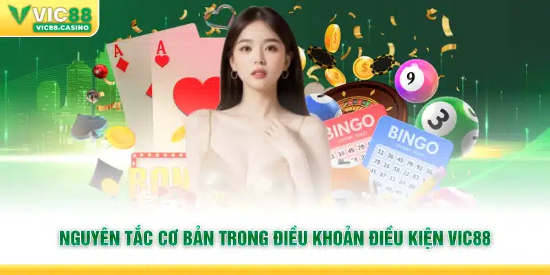 Nguyên tắc cơ bản trong điều khoản điều kiện Vic88